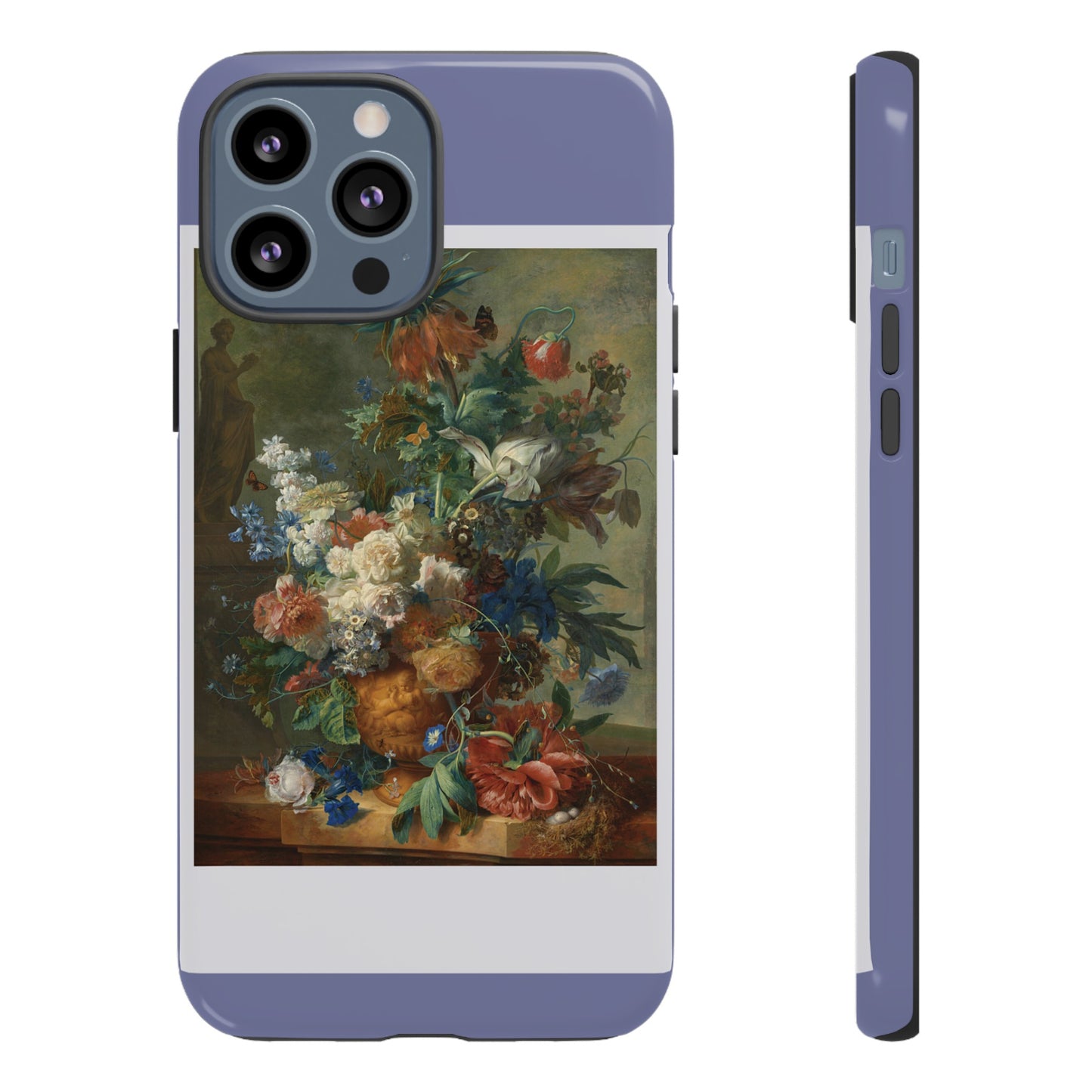 Flower Painting Wallpaper Phone Case | iPhone 15 Plus/ Pro, 14, 13, 12| Google Pixel 7, Pro, 5| Samsung Galaxy S23 All Major Phone Models