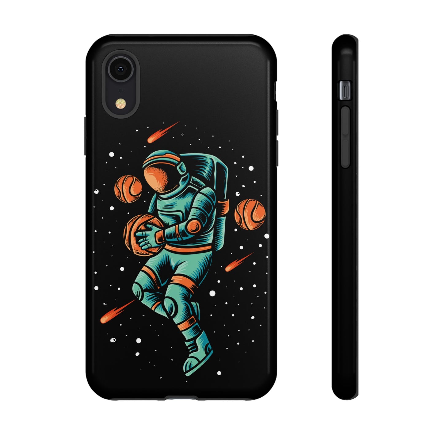 Space Basketball Phone Case | iPhone 15 Plus/ Pro, 14, 13, 12| Google Pixel 7, Pro, 5| Samsung Galaxy S23 All Major Phone Models