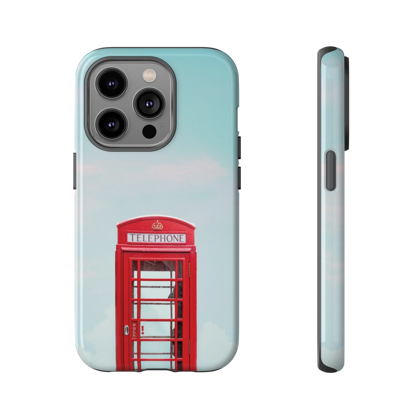 Telephone Booth Wallpaper Phone Case |iPhone 15 Plus/ Pro, 14, 13, 12|Google Pixel 7, Pro, 5| Samsung Galaxy S23 All Major Phone Models