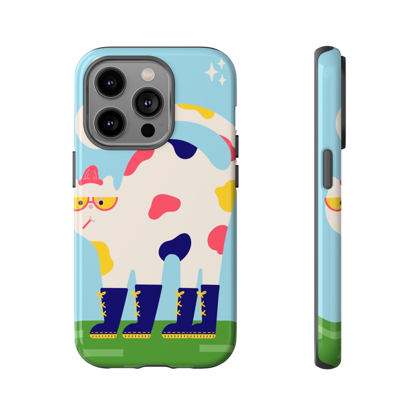 Rainboot Cat Phone Case | iPhone 15 Plus/ Pro, 14, 13, 12| Google Pixel 7, Pro, 5| Samsung Galaxy S23 All Major Phone Models