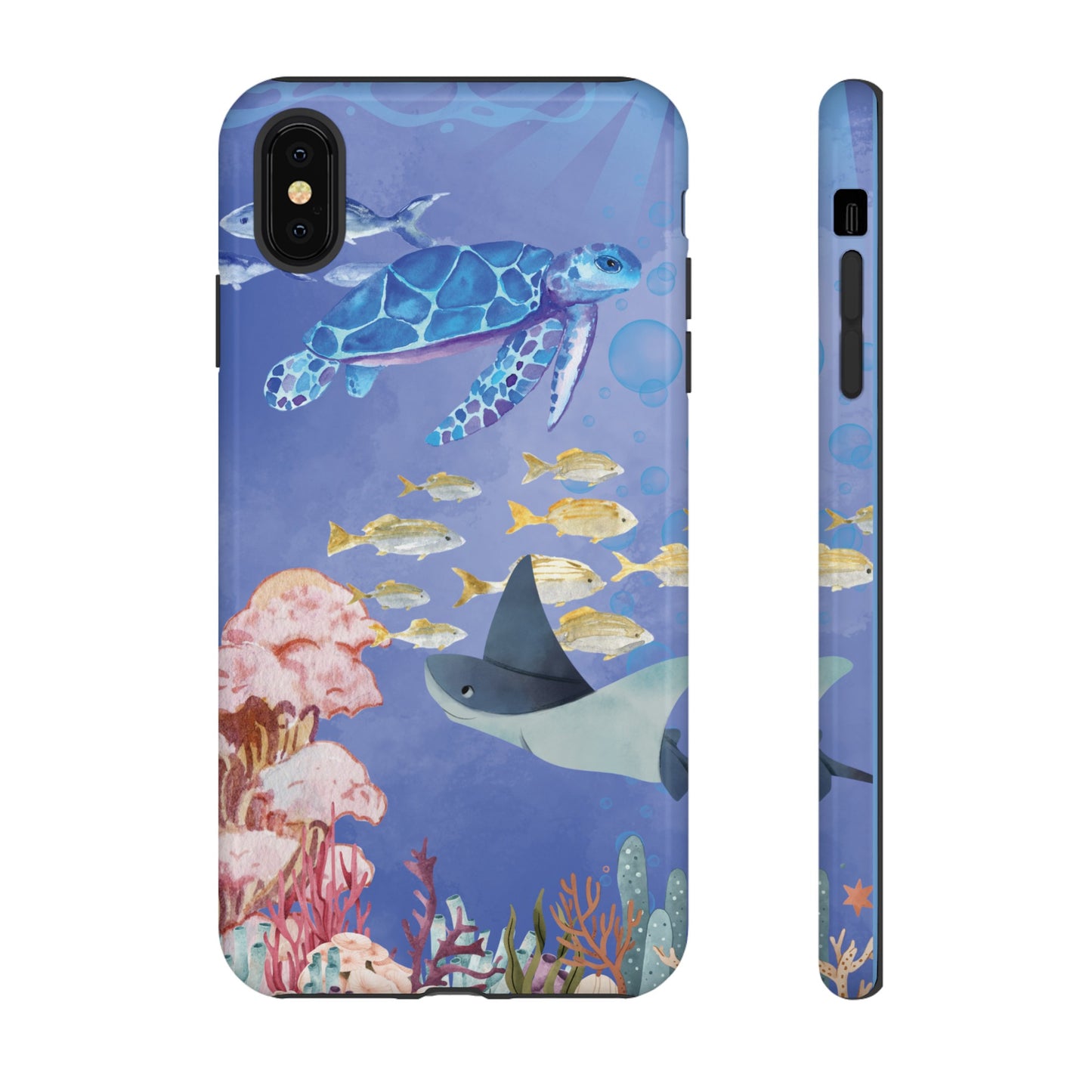 Underwater Scene Wallpaper Phone Case | iPhone 15 Plus/ Pro, 14, 13, 12| Google Pixel 7, Pro, 5| Samsung Galaxy S23 All Major Phone Models