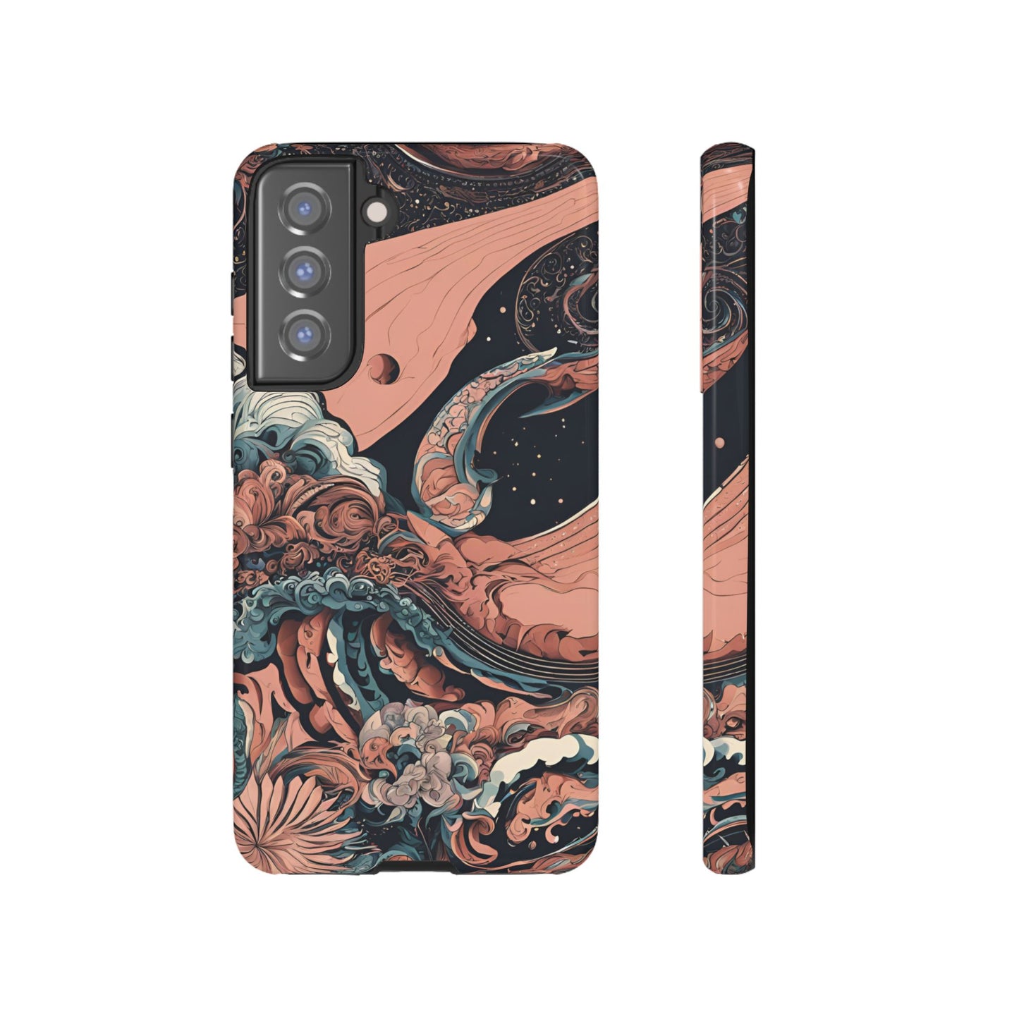 Abstract Landscape Phone Case| iPhone 15 Plus/ Pro, 14, 13, 12| Google Pixel 7, Pro, 5| Samsung Galaxy S23 All Major Phone Models