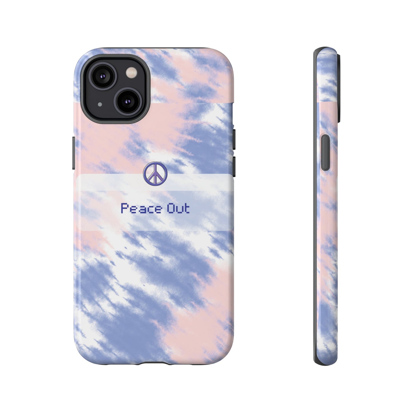 Peace Out Wallpaper Phone Case | iPhone 15 Plus/ Pro, 14, 13, 12| Google Pixel 7, Pro, 5| Samsung Galaxy S23 All Major Phone Models