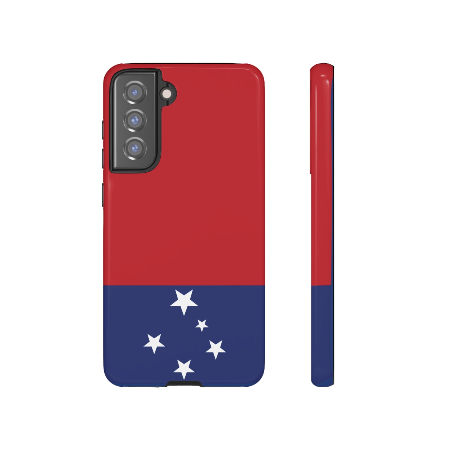 Samoan Flag Phone Case | iPhone 15 Plus/ Pro, 14, 13, 12| Google Pixel 7, Pro, 5| Samsung Galaxy S23 All Major Phone Models