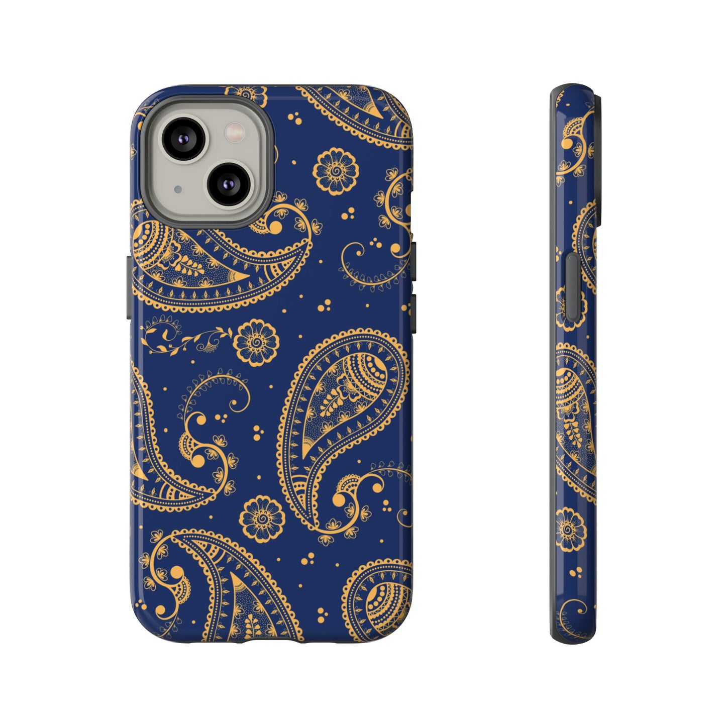 Indian Paisley Wallpaper Phone Case | iPhone 15 Plus/ Pro, 14, 13, 12| Google Pixel 7, Pro, 5| Samsung Galaxy S23 All Major Phone Models