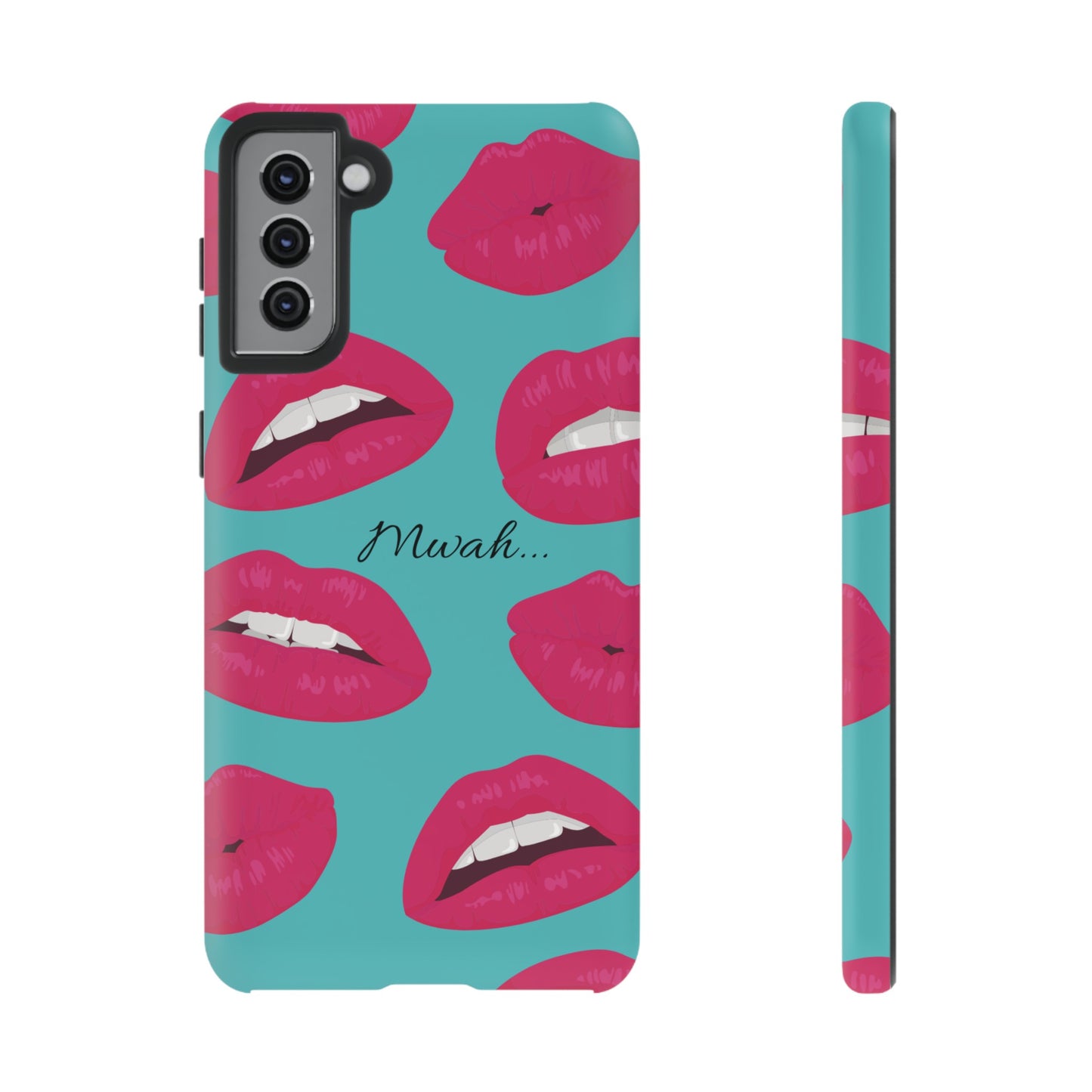 Mwah! Wallpaper Phone Case | iPhone 15 Plus/ Pro, 14, 13, 12| Google Pixel 7, Pro, 5| Samsung Galaxy S23 All Major Phone Models