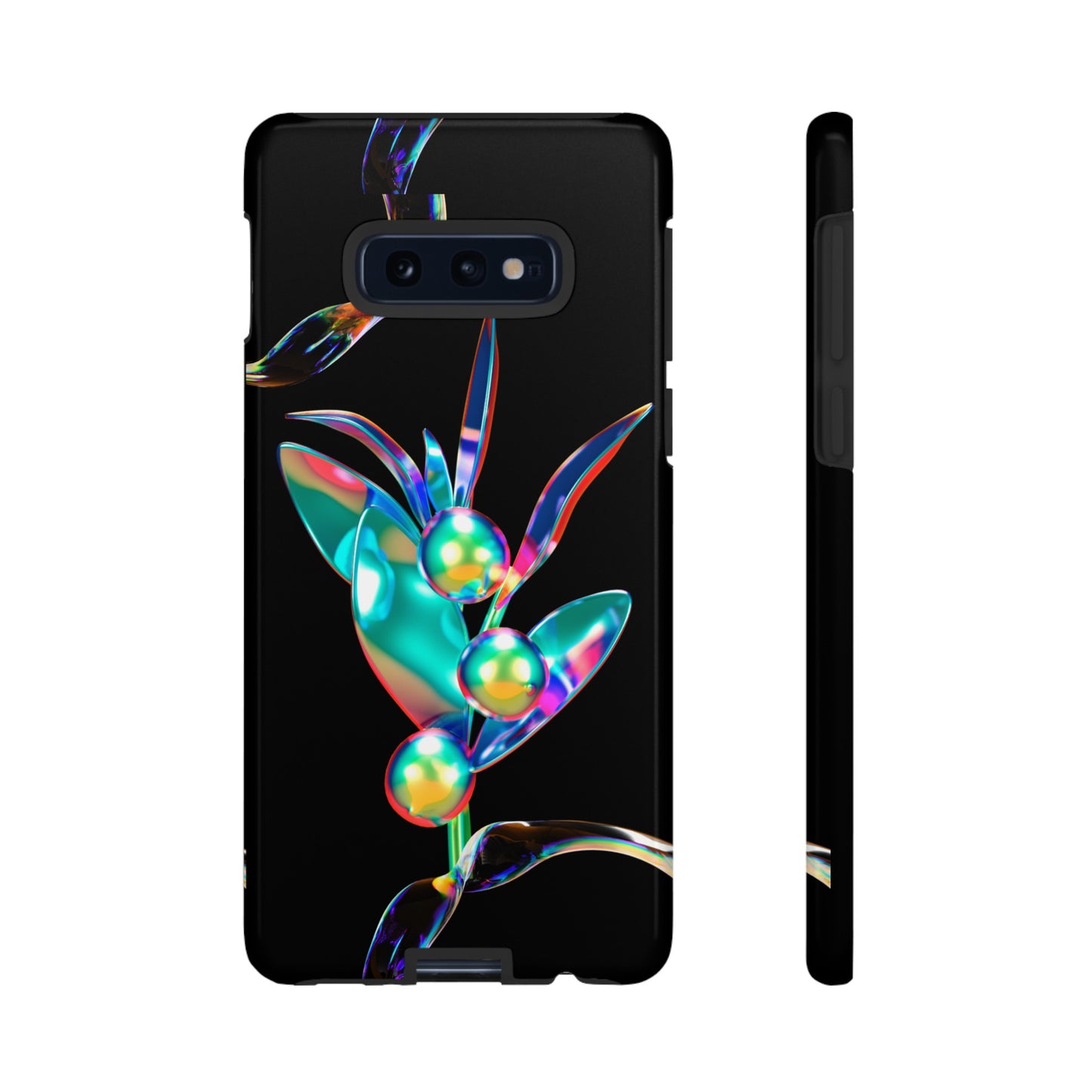 Psychedelic Flower Wallpaper Phone Case | iPhone 15 Plus/ Pro, 14, 13, 12| Google Pixel 7, Pro, 5| Samsung Galaxy S23 All Major Phone Models