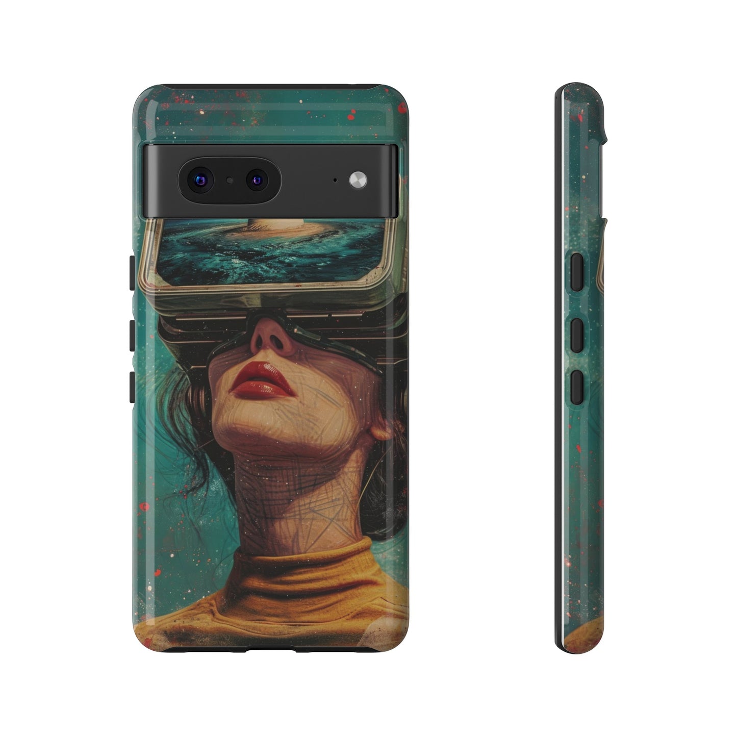 A View Of Above Wallpaper Phone Case | iPhone 15 Plus/ Pro, 14, 13, 12| Google Pixel 7, Pro, 5| Samsung Galaxy S23 All Major Phone Models