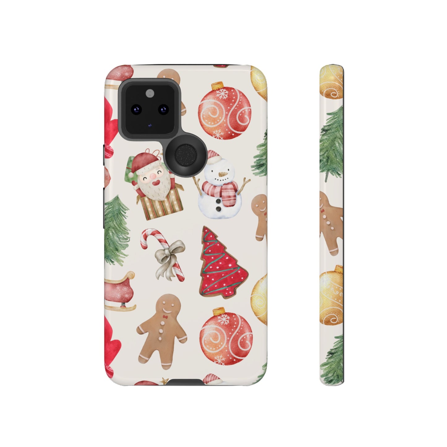 Collage Christmas Wallpaper Phone Case | iPhone 15 Plus/ Pro, 14, 13, 12| Google Pixel 7, Pro, 5| Samsung Galaxy S23 All Major Phone Models