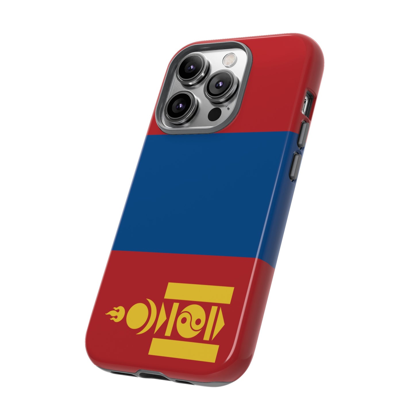 Mongolia Flag Phone Case | iPhone 15 Plus/ Pro, 14, 13, 12| Google Pixel 7, Pro, 5| Samsung Galaxy S23 All Major Phone Models