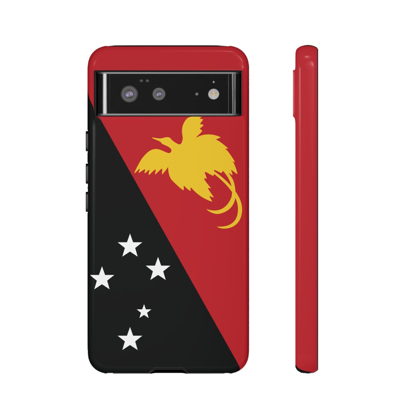 Papa New Guinea Flag Phone Case | iPhone 15 Plus/ Pro, 14, 13, 12| Google Pixel 7, Pro, 5| Samsung Galaxy S23 All Major Phone Models