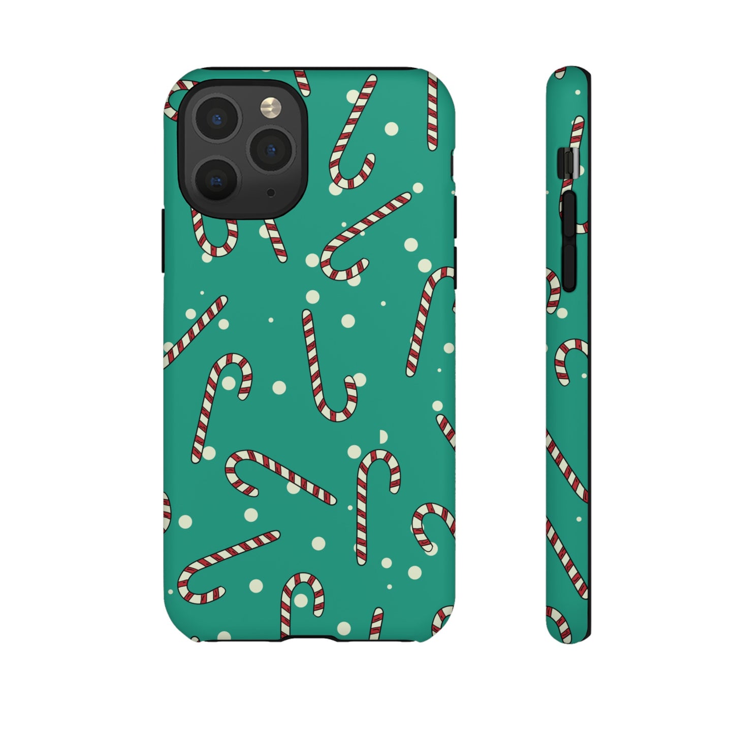 Candycane Wallpaper Phone Case | iPhone 15 Plus/ Pro, 14, 13, 12| Google Pixel 7, Pro, 5| Samsung Galaxy S23 All Major Phone Models