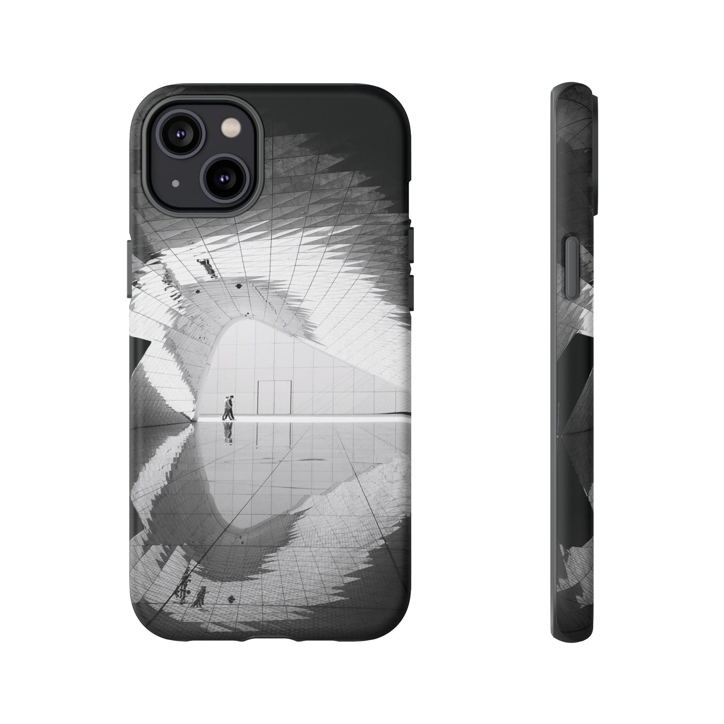 Geometric Reflections Wallpaper Phone Case | iPhone 15 Plus/ Pro, 14, 13, 12| Google Pixel 7, Pro, 5| Samsung Galaxy S23 All Major Phone Models