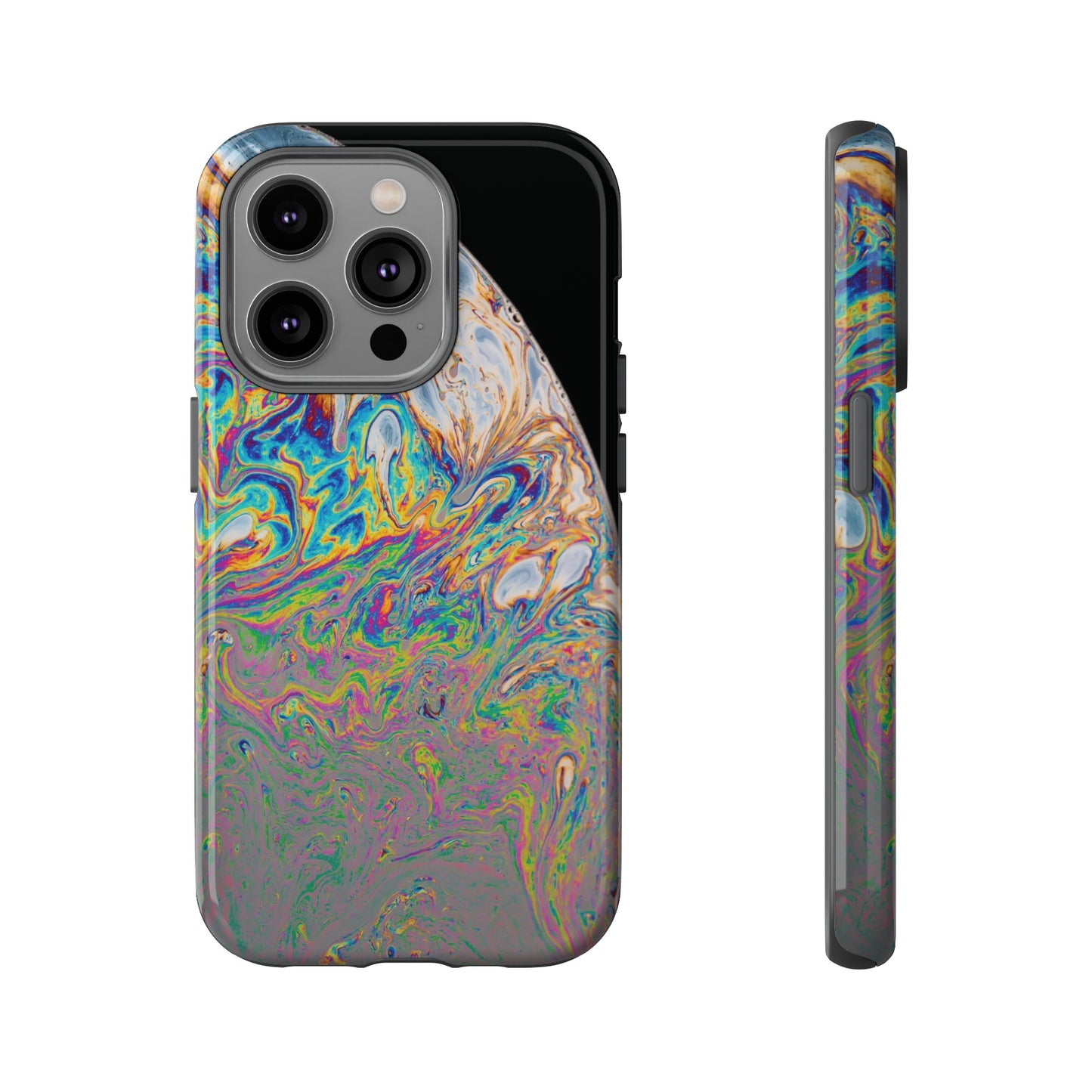 Rainbow Orb Wallpaper Phone Case | iPhone 15 Plus/ Pro, 14, 13, 12| Google Pixel 7, Pro, 5| Samsung Galaxy S23 All Major Phone Models