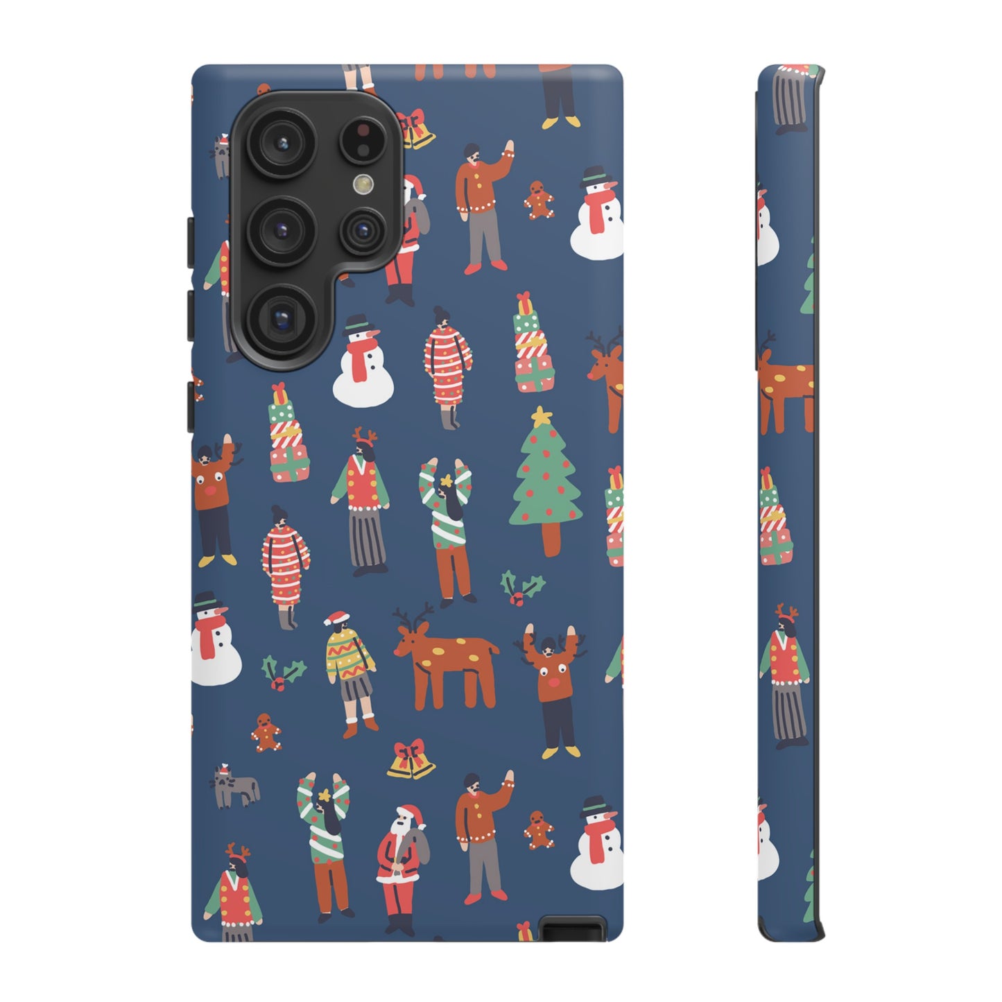 Christmas Party Wallpaper Phone Case | iPhone 15 Plus/ Pro, 14, 13, 12| Google Pixel 7, Pro, 5| Samsung Galaxy S23 All Major Phone Models