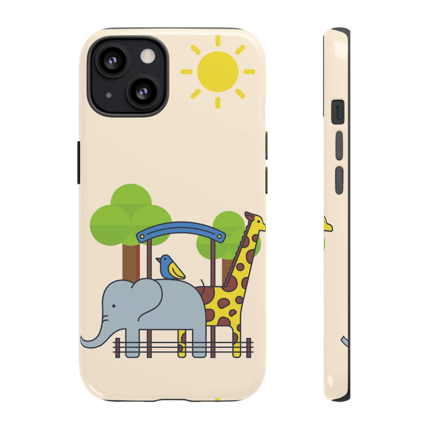 Zoo Wallpaper Phone Case | iPhone 15 Plus/ Pro, 14, 13, 12| Google Pixel 7, Pro, 5| Samsung Galaxy S23 All Major Phone Models