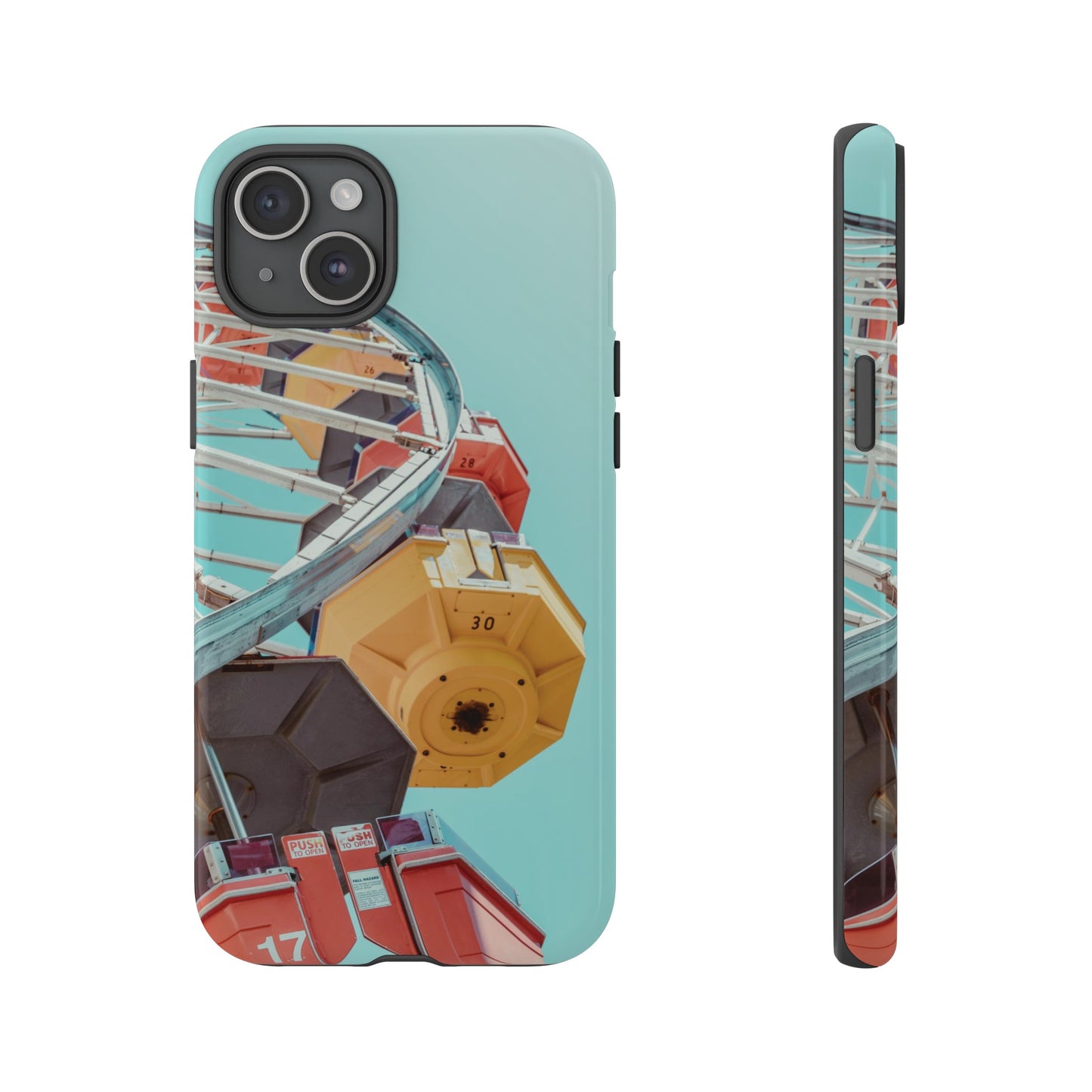 Ferris Wheel Wallpaper Phone Case | iPhone 15 Plus/ Pro, 14, 13, 12| Google Pixel 7, Pro, 5| Samsung Galaxy S23 All Major Phone Models