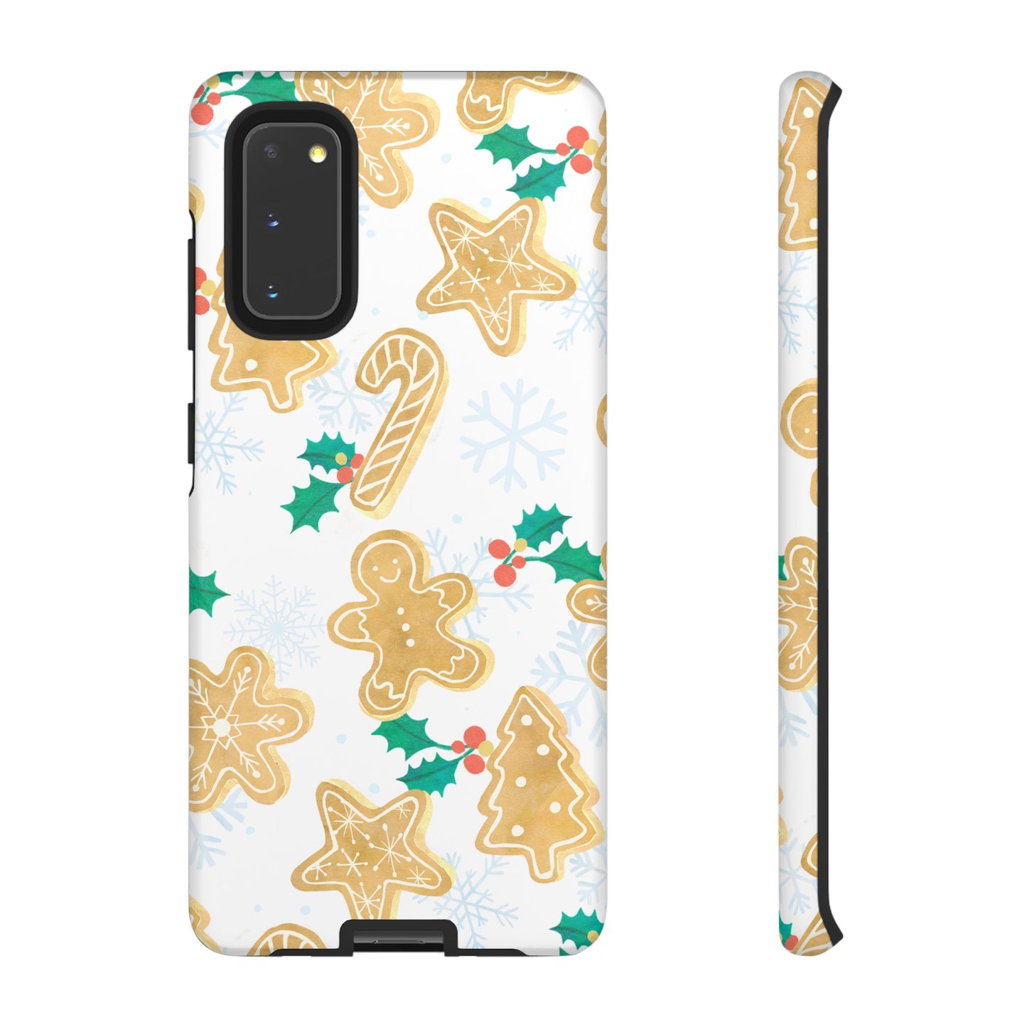 Gingerbread Wallpaper Phone Case | iPhone 15 Plus/ Pro, 14, 13, 12| Google Pixel 7, Pro, 5| Samsung Galaxy S23 All Major Phone Models