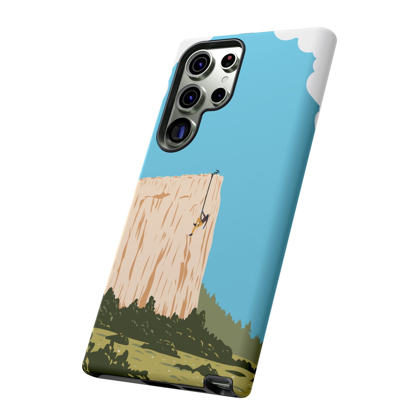 Climber Wallpaper Phone Case | iPhone 15 Plus/ Pro, 14, 13, 12| Google Pixel 7, Pro, 5| Samsung Galaxy S23 All Major Phone Models