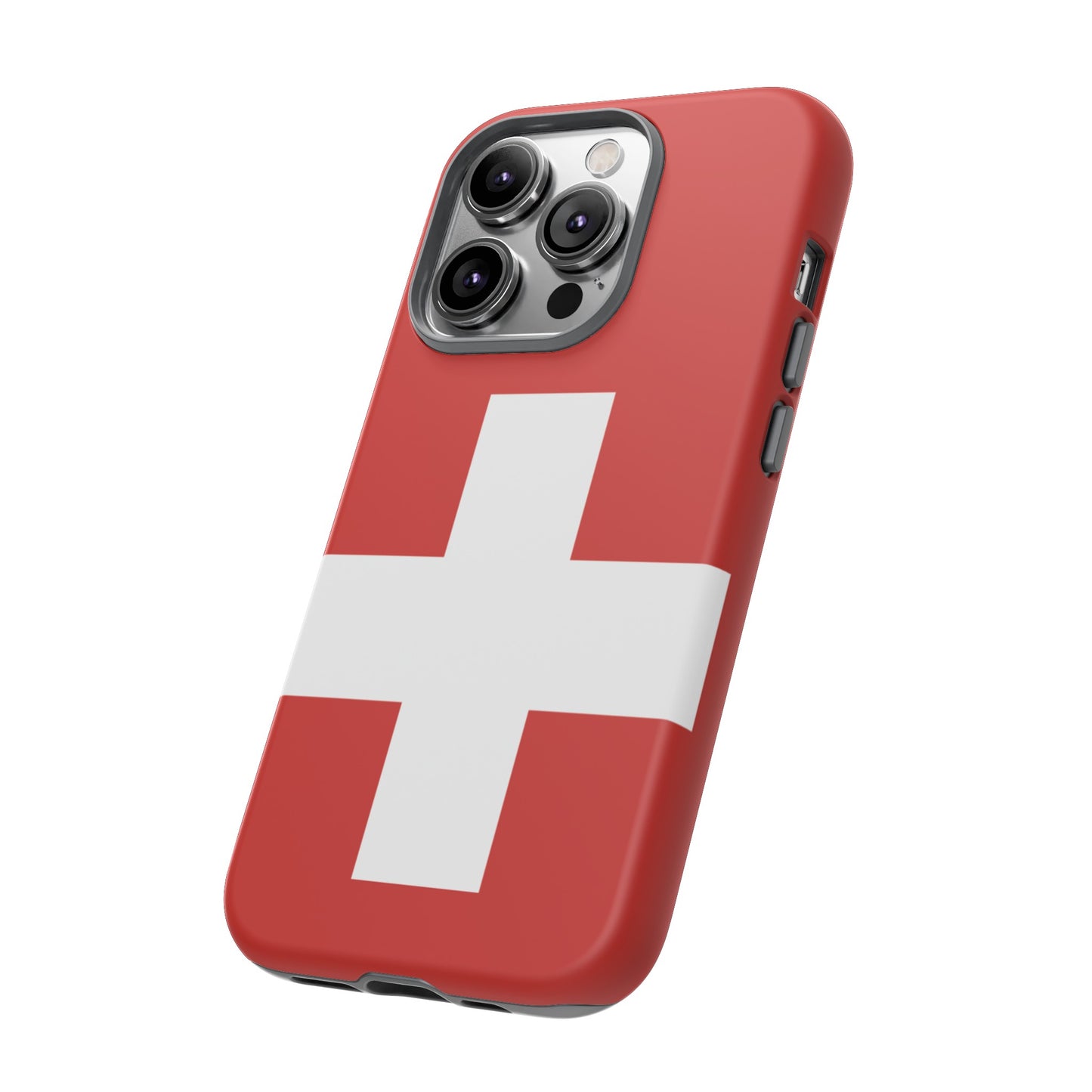 Switzerland Flag Phone Case | iPhone 15 Plus/ Pro, 14, 13, 12| Google Pixel 7, Pro, 5| Samsung Galaxy S23 All Major Phone Models