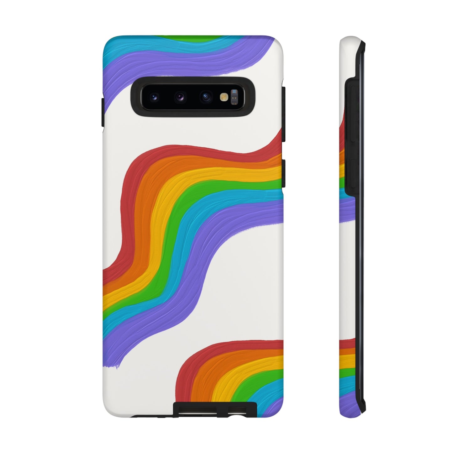 Rainbow Wallpaper Phone Case | iPhone 15 Plus/ Pro, 14, 13, 12| Google Pixel 7, Pro, 5| Samsung Galaxy S23 All Major Phone Models