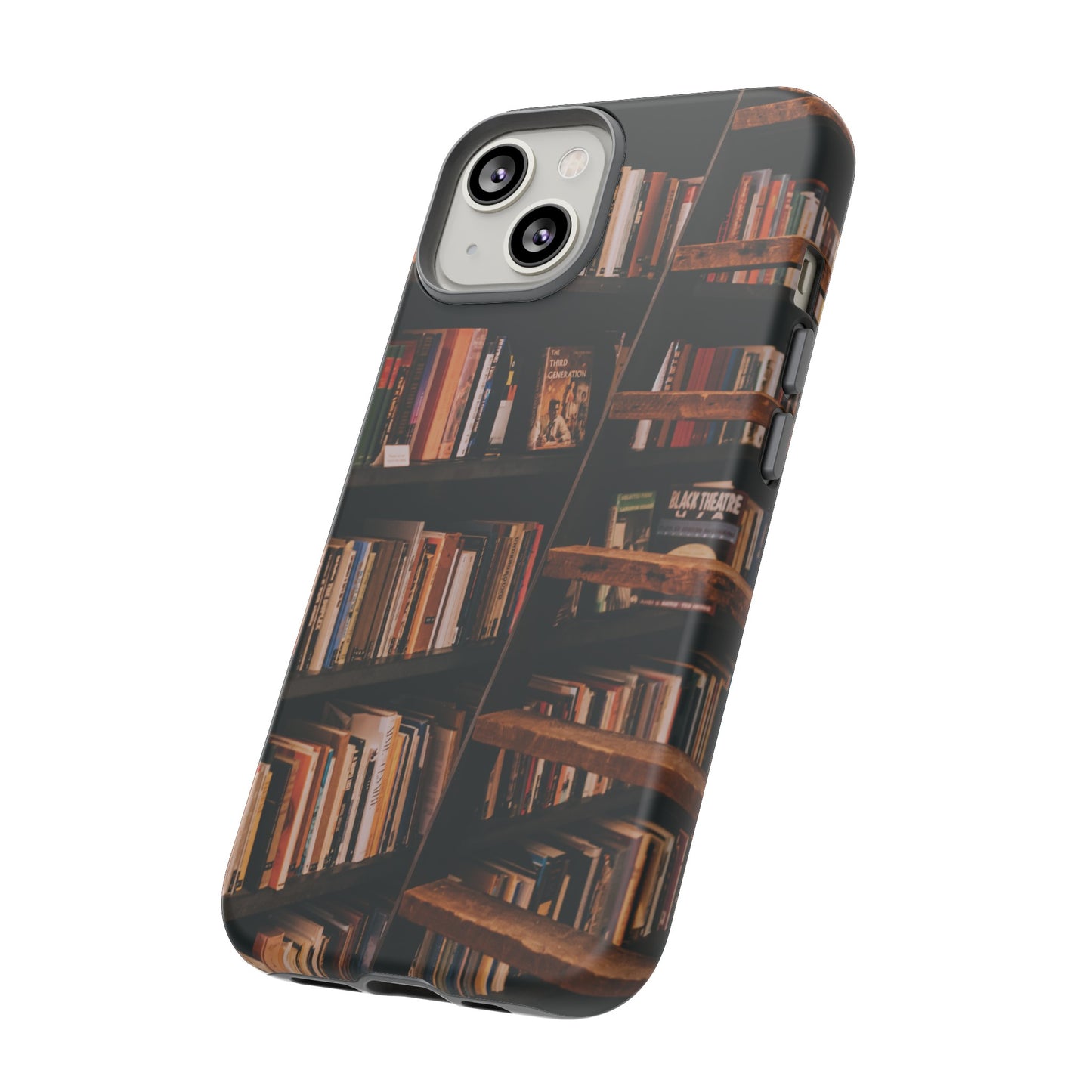 Bookcase Wallpaper Phone Case | iPhone 15 Plus/ Pro, 14, 13, 12| Google Pixel 7, Pro, 5| Samsung Galaxy S23 All Major Phone Models