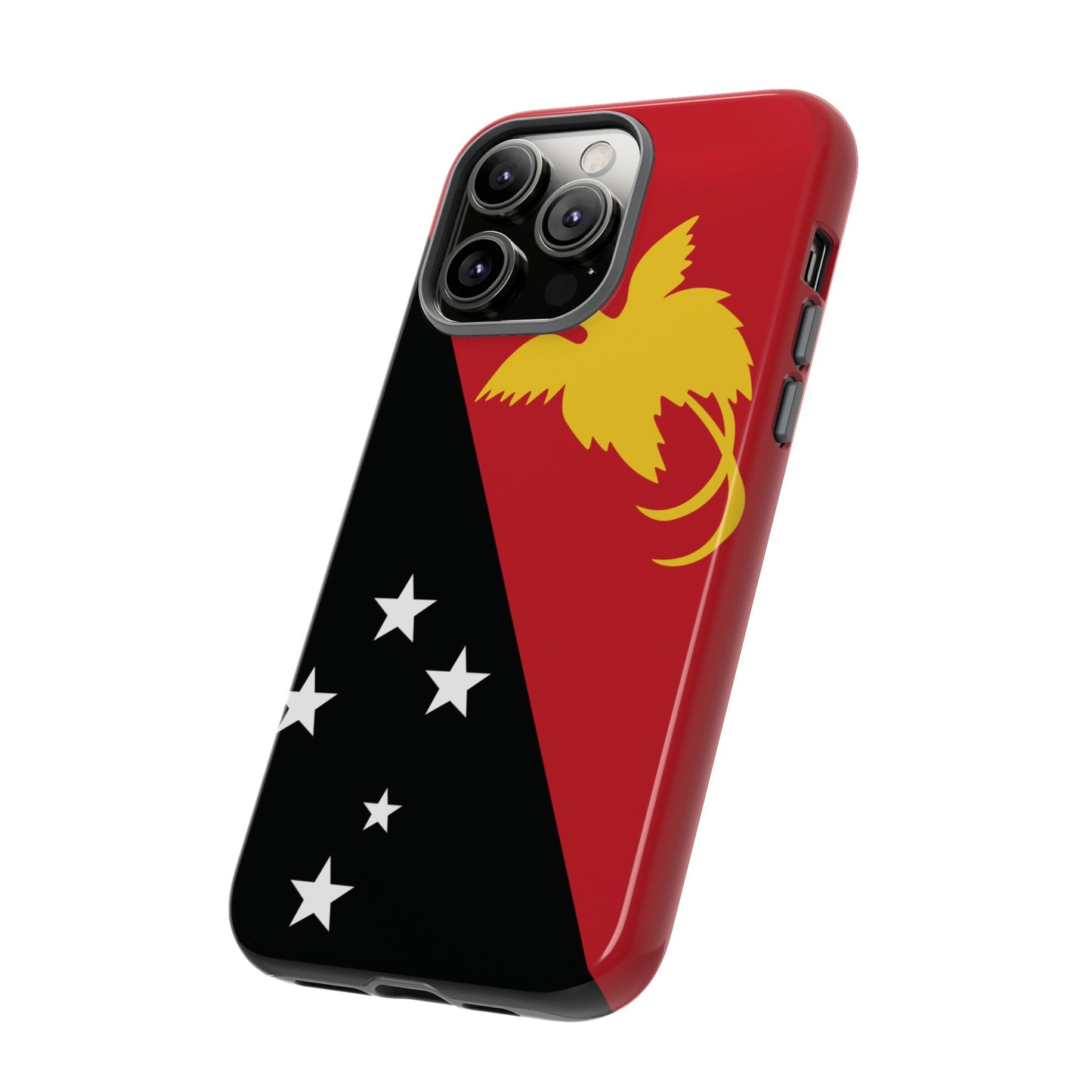 Papa New Guinea Flag Phone Case | iPhone 15 Plus/ Pro, 14, 13, 12| Google Pixel 7, Pro, 5| Samsung Galaxy S23 All Major Phone Models