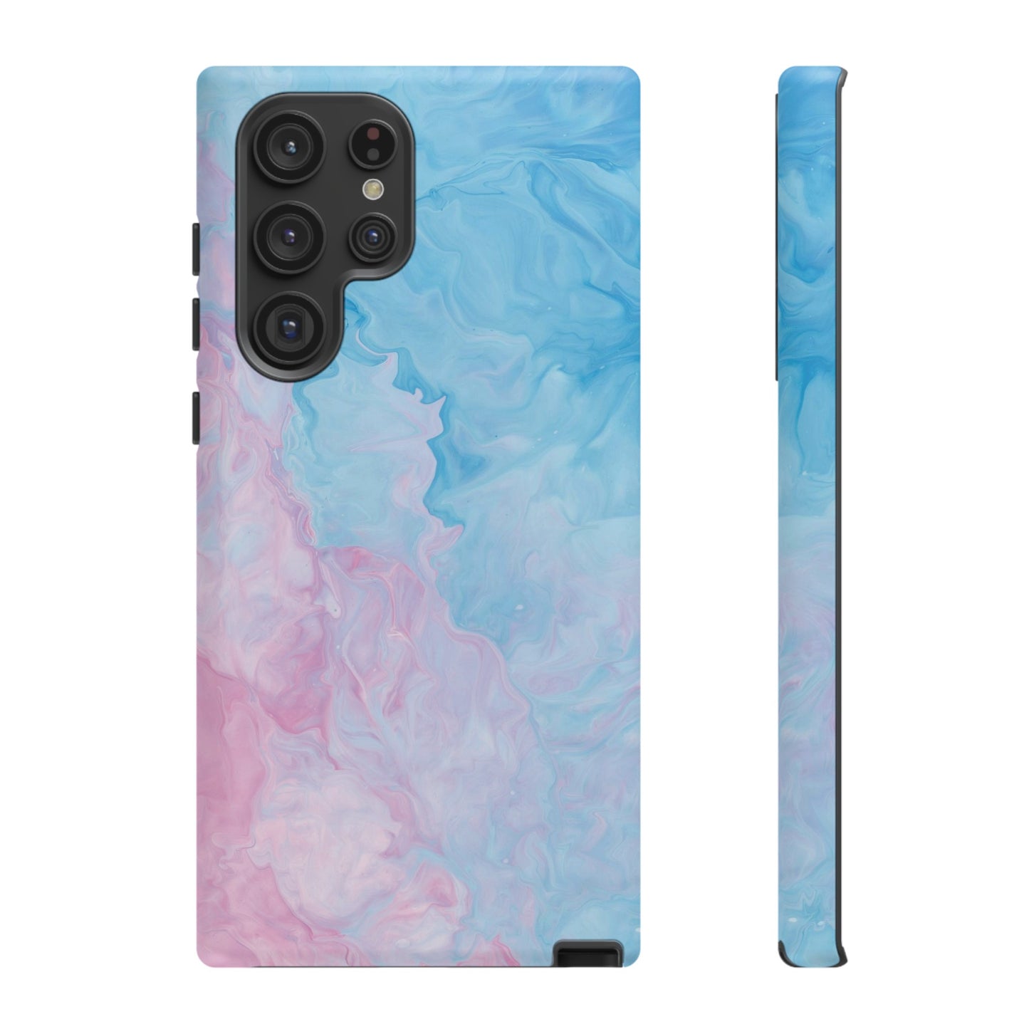 Splash of Blue & Pink Wallpaper Phone Case |iPhone 15 Plus/ Pro, 14, 13, 12|Google Pixel 7, Pro, 5|Samsung Galaxy S23 All Major Phone Models