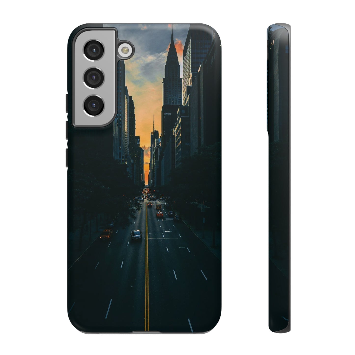 City Sunset Wallpaper Phone Case | iPhone 15 Plus/ Pro, 14, 13, 12| Google Pixel 7, Pro, 5| Samsung Galaxy S23 All Major Phone Models