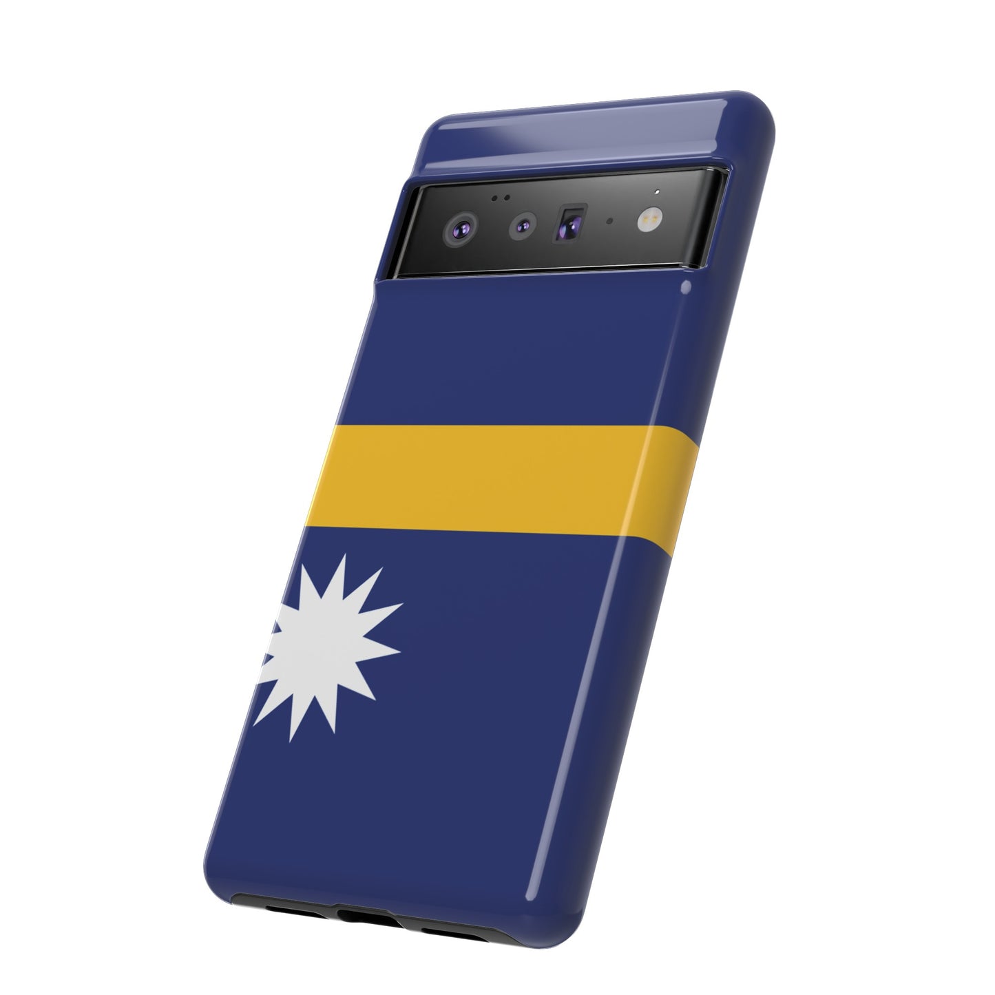 Nauru Flag Phone Case | iPhone 15 Plus/ Pro, 14, 13, 12| Google Pixel 7, Pro, 5| Samsung Galaxy S23 All Major Phone Models