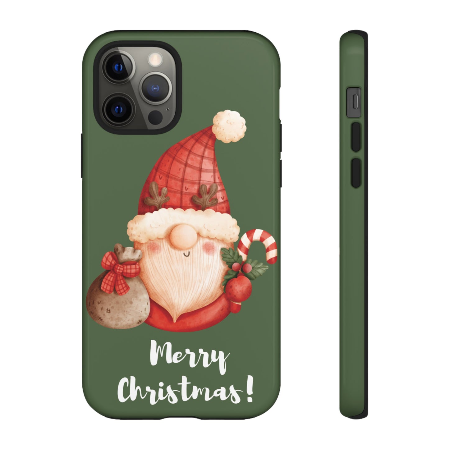 Cute Merry Christmas Wallpaper Phone Case | iPhone 15 Plus/ Pro, 14, 13, 12| Google Pixel 7, Pro, 5| Samsung Galaxy S23 All Major Phone Models