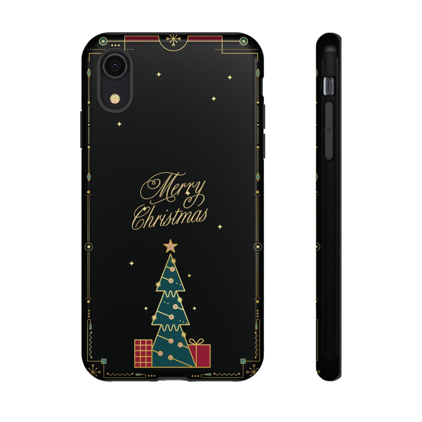 Christmas Tree Wallpaper Phone Case | iPhone 15 Plus/ Pro, 14, 13, 12| Google Pixel 7, Pro, 5| Samsung Galaxy S23 All Major Phone Models