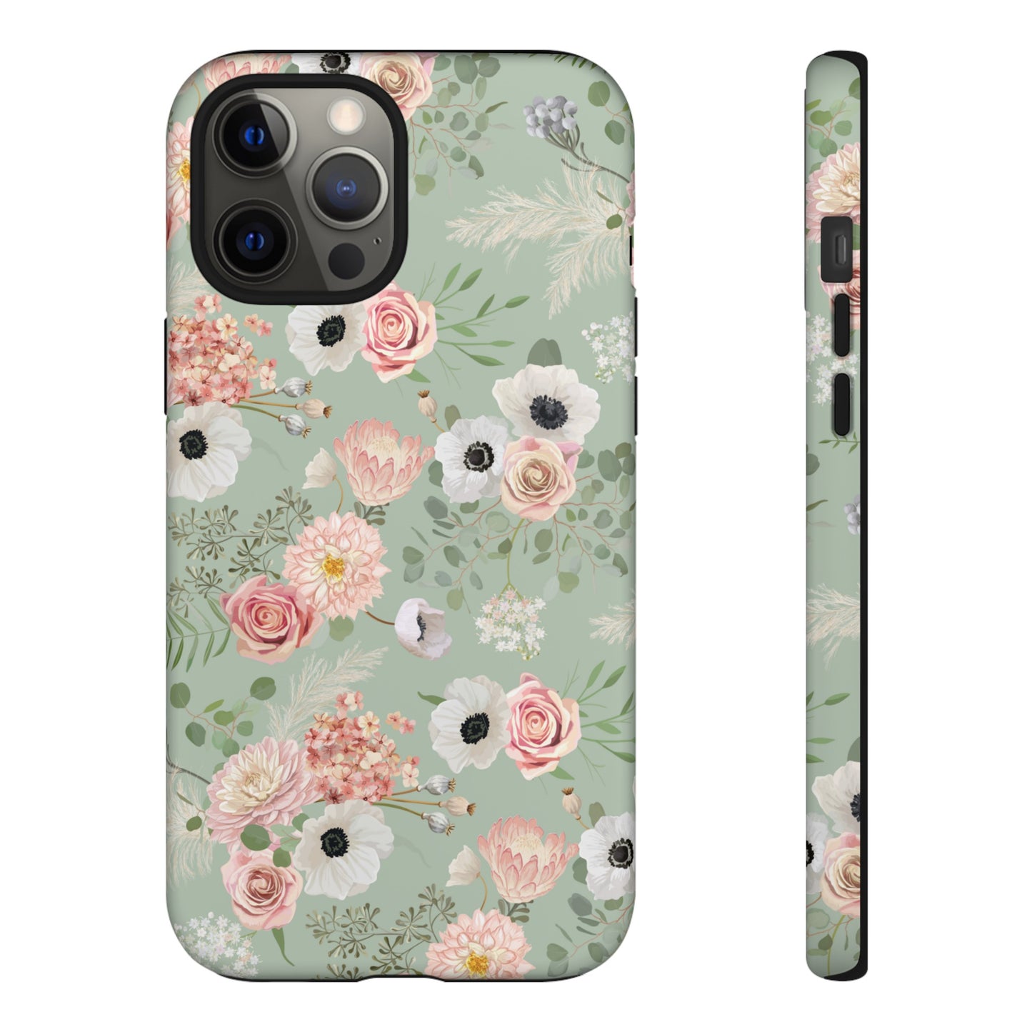 Pastel Flowers Phone Case | iPhone 15 Plus/ Pro, 14, 13, 12| Google Pixel 7, Pro, 5| Samsung Galaxy S23 All Major Phone Models