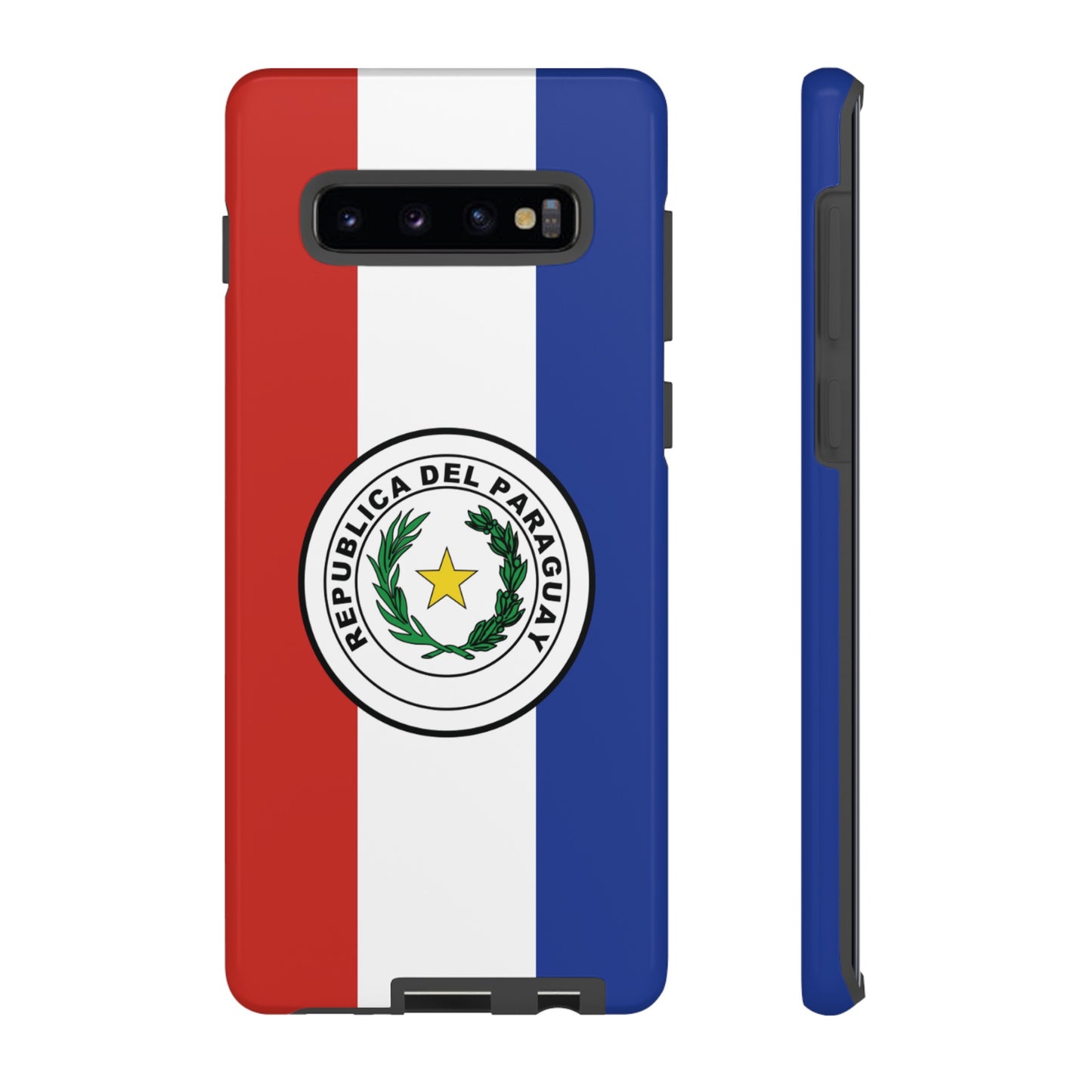 Paraguay Flag Phone Case | iPhone 15 Plus/ Pro, 14, 13, 12| Google Pixel 7, Pro, 5| Samsung Galaxy S23 All Major Phone Models