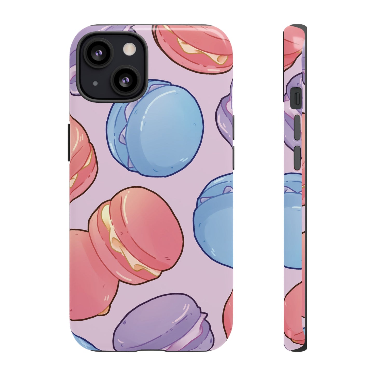 Macaron Wallpaper Phone Case | iPhone 15 Plus/ Pro, 14, 13, 12| Google Pixel 7, Pro, 5| Samsung Galaxy S23 All Major Phone Models