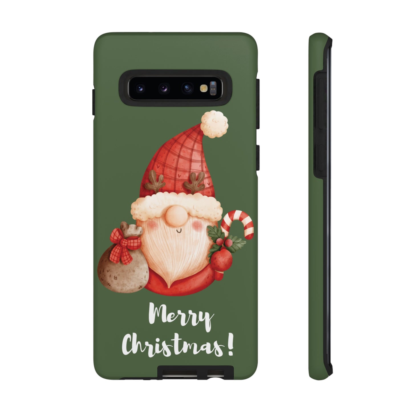 Cute Merry Christmas Wallpaper Phone Case | iPhone 15 Plus/ Pro, 14, 13, 12| Google Pixel 7, Pro, 5| Samsung Galaxy S23 All Major Phone Models