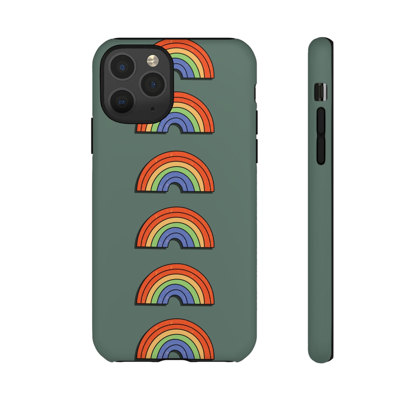 Rainbow Wallpaper Phone Case | iPhone 15 Plus/ Pro, 14, 13, 12| Google Pixel 7, Pro, 5| Samsung Galaxy S23 All Major Phone Models