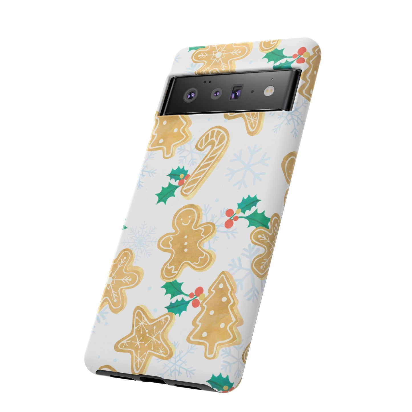 Gingerbread Wallpaper Phone Case | iPhone 15 Plus/ Pro, 14, 13, 12| Google Pixel 7, Pro, 5| Samsung Galaxy S23 All Major Phone Models