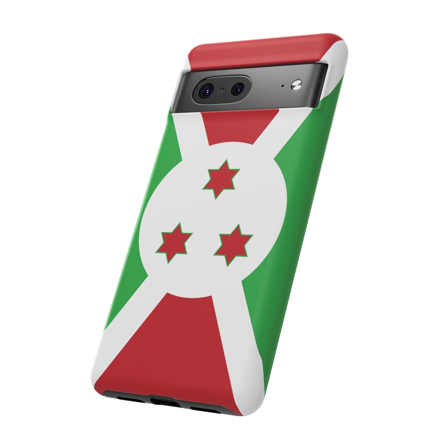 Burundi Flag Phone Case | iPhone 15 Plus/ Pro, 14, 13, 12| Google Pixel 7, Pro, 5| Samsung Galaxy S23 All Major Phone Models