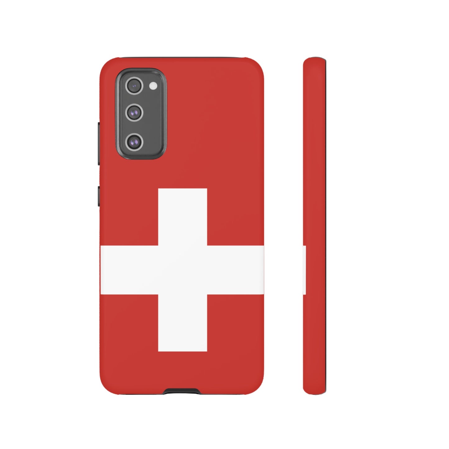 Switzerland Flag Phone Case | iPhone 15 Plus/ Pro, 14, 13, 12| Google Pixel 7, Pro, 5| Samsung Galaxy S23 All Major Phone Models