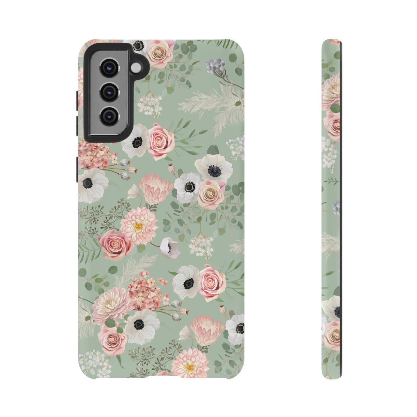 Pastel Flowers Phone Case | iPhone 15 Plus/ Pro, 14, 13, 12| Google Pixel 7, Pro, 5| Samsung Galaxy S23 All Major Phone Models