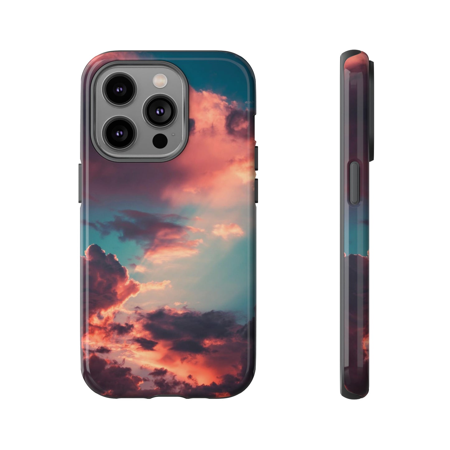 Violet Sky Wallpaper Phone Case | iPhone 15 Plus/ Pro, 14, 13, 12| Google Pixel 7, Pro, 5| Samsung Galaxy S23 All Major Phone Models