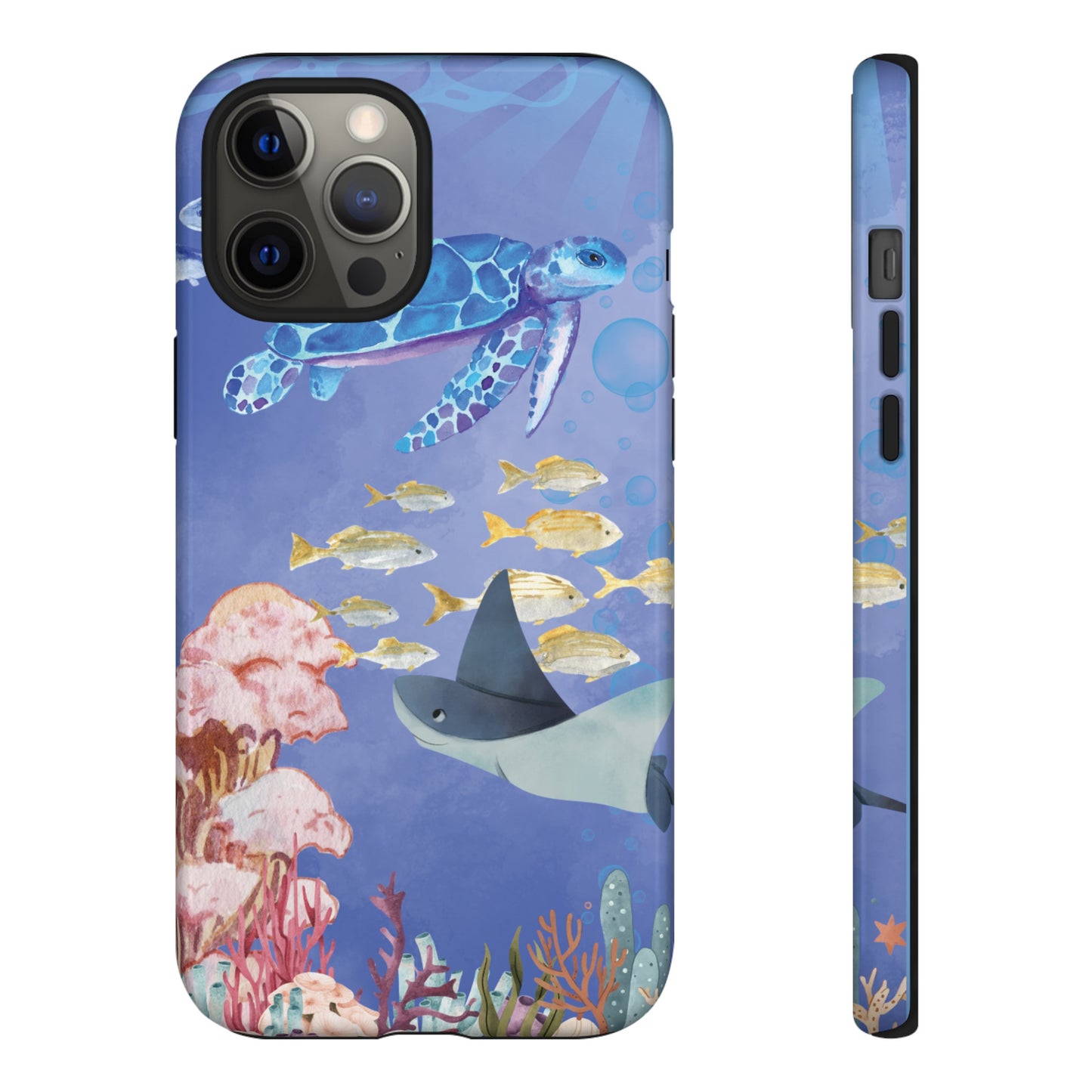 Underwater Scene Wallpaper Phone Case | iPhone 15 Plus/ Pro, 14, 13, 12| Google Pixel 7, Pro, 5| Samsung Galaxy S23 All Major Phone Models