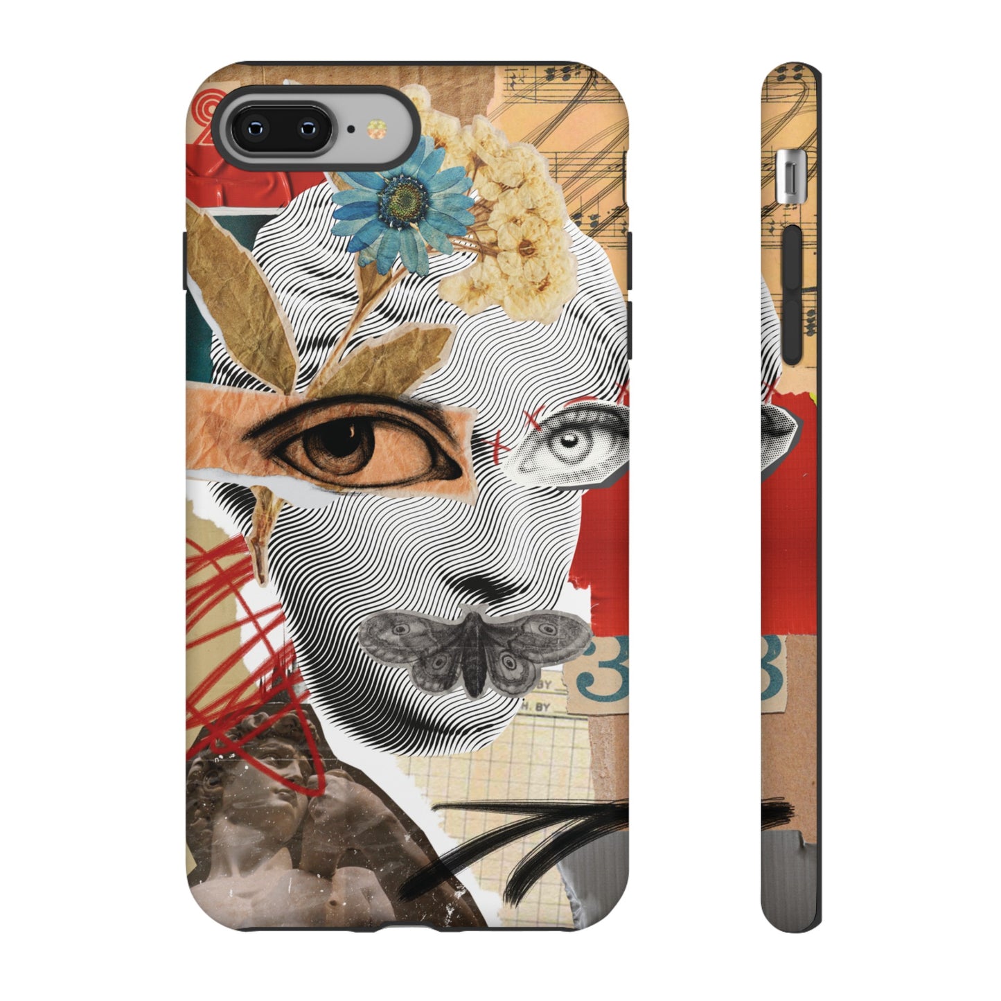 Woman Collage Wallpaper Phone Case | iPhone 15 Plus/ Pro, 14, 13, 12| Google Pixel 7, Pro, 5| Samsung Galaxy S23 All Major Phone Models