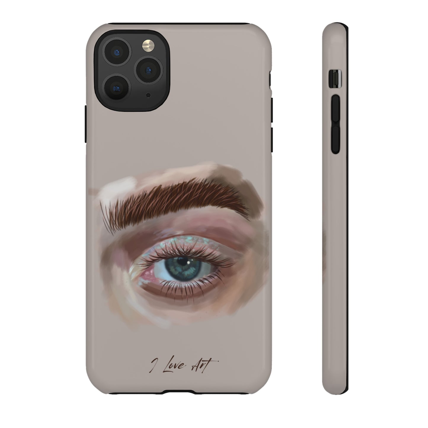 I Love Art Phone Case | iPhone 15 Plus/ Pro, 14, 13, 12| Google Pixel 7, Pro, 5| Samsung Galaxy S23 All Major Phone Models