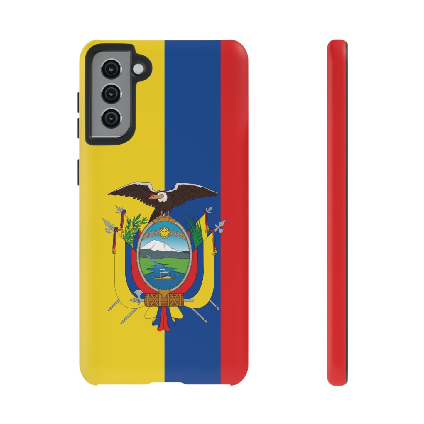 Ecuador Flag Phone Case | iPhone 15 Plus/ Pro, 14, 13, 12| Google Pixel 7, Pro, 5| Samsung Galaxy S23 All Major Phone Models