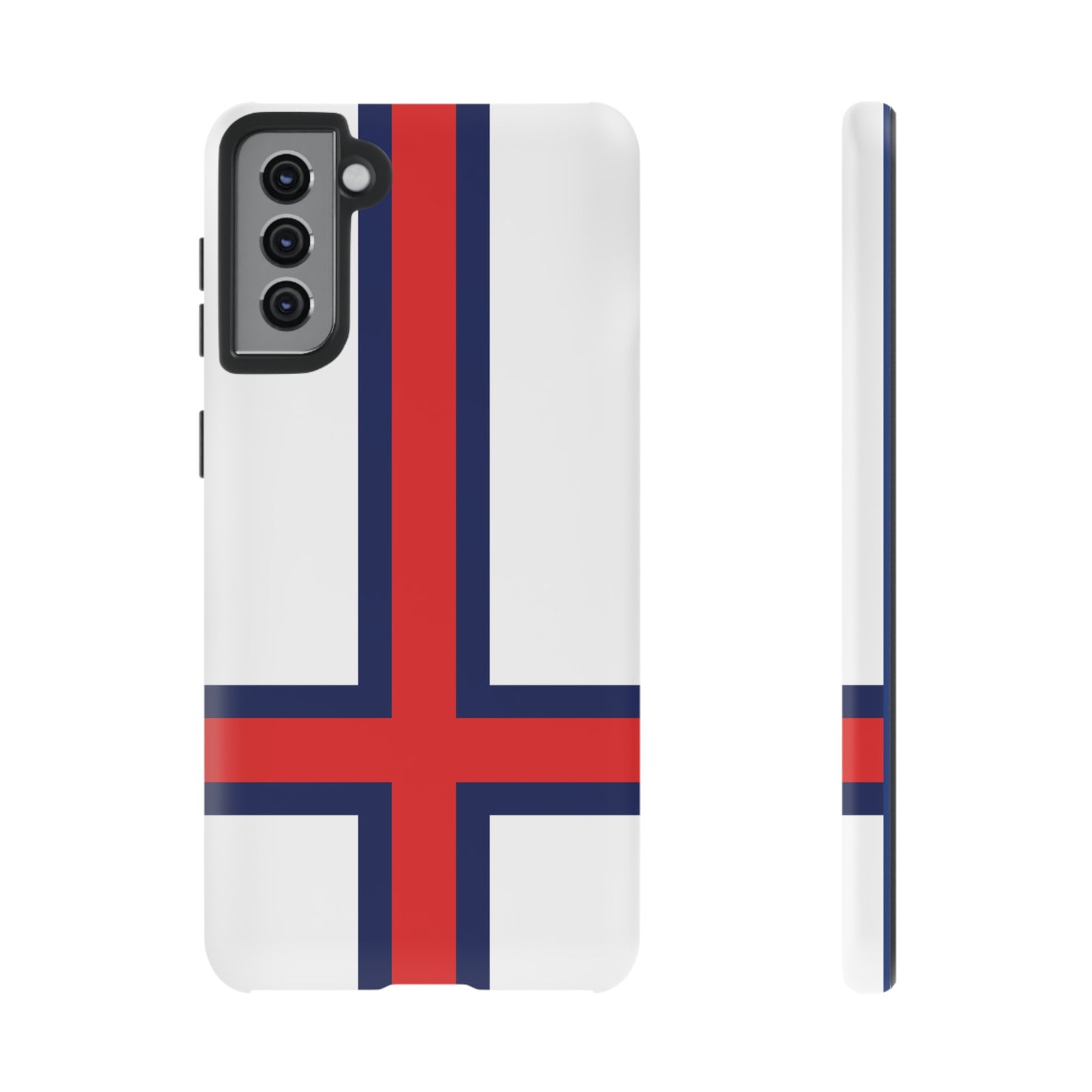 Faroe Island Denmark Flag Phone Case | iPhone 15 Plus/ Pro, 14, 13, 12| Google Pixel 7, Pro, 5| Samsung Galaxy S23 All Major Phone Models