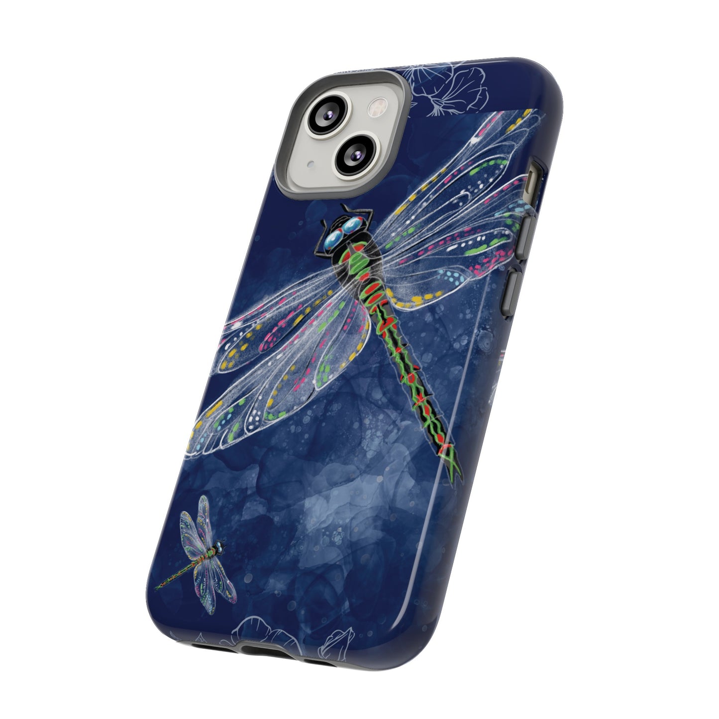 Dragonfly Wallpaper Phone Case | iPhone 15 Plus/ Pro, 14, 13, 12| Google Pixel 7, Pro, 5| Samsung Galaxy S23 All Major Phone Models