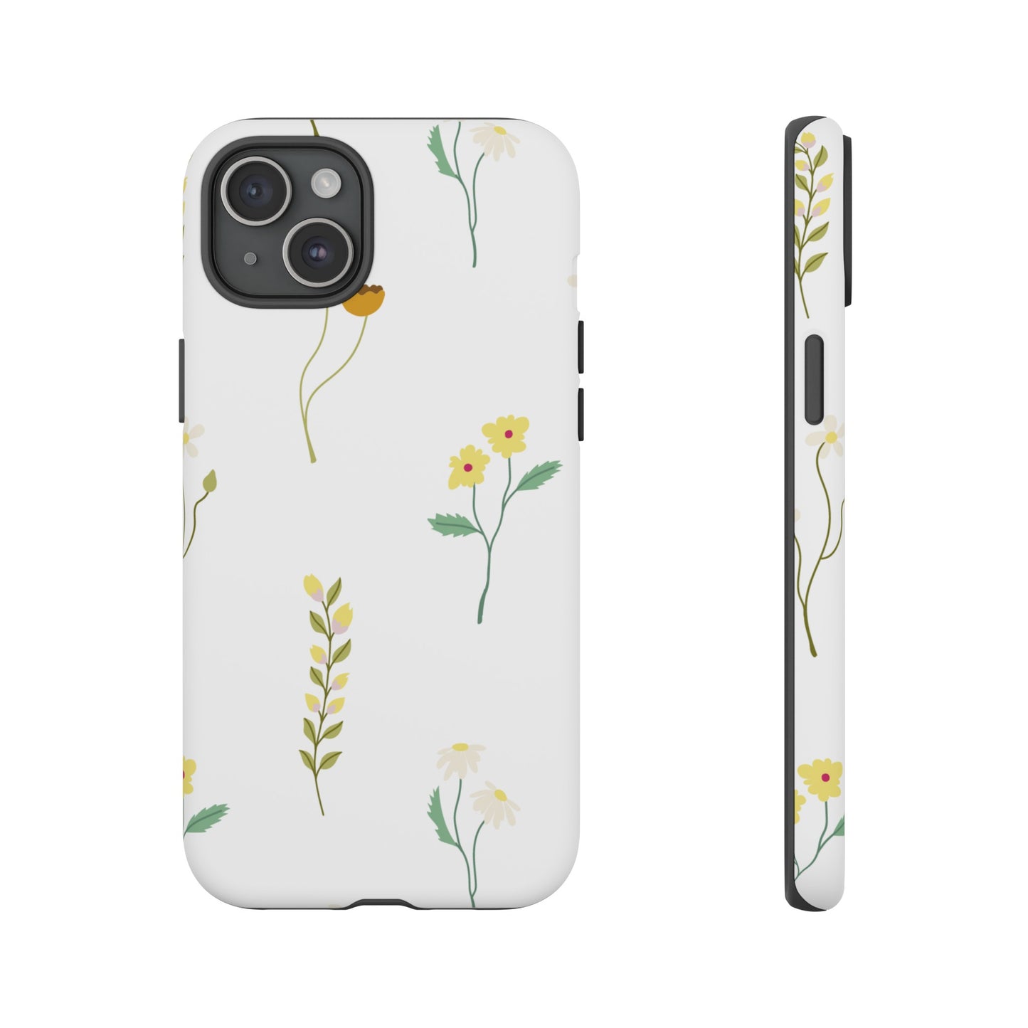 Delicate Floral Wallpaper Phone Case | iPhone 15 Plus/ Pro, 14, 13, 12| Google Pixel 7, Pro, 5| Samsung Galaxy S23 All Major Phone Models