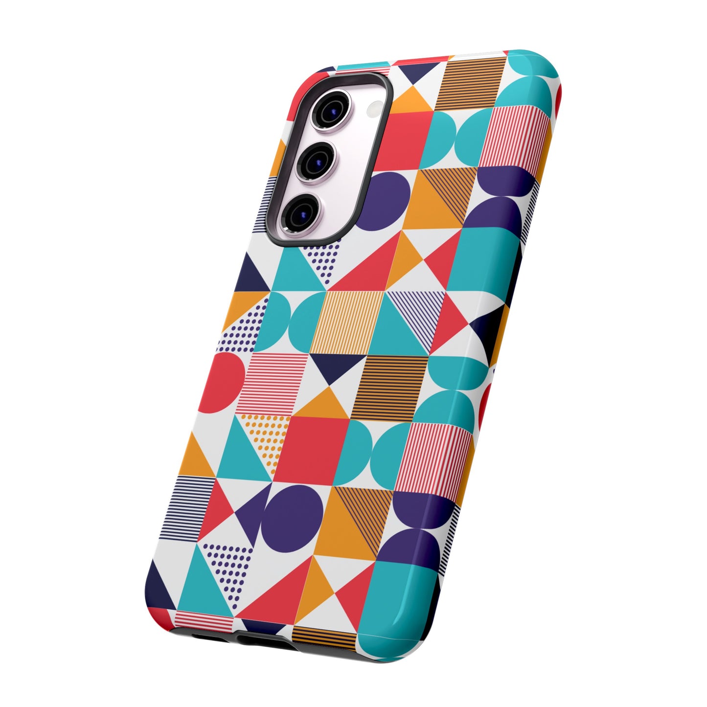 Geometric Patterned Wallpaper Phone Case | iPhone 15 Plus/ Pro, 14, 13, 12| Google Pixel 7, Pro, 5|Samsung Galaxy S23 All Major Phone Models